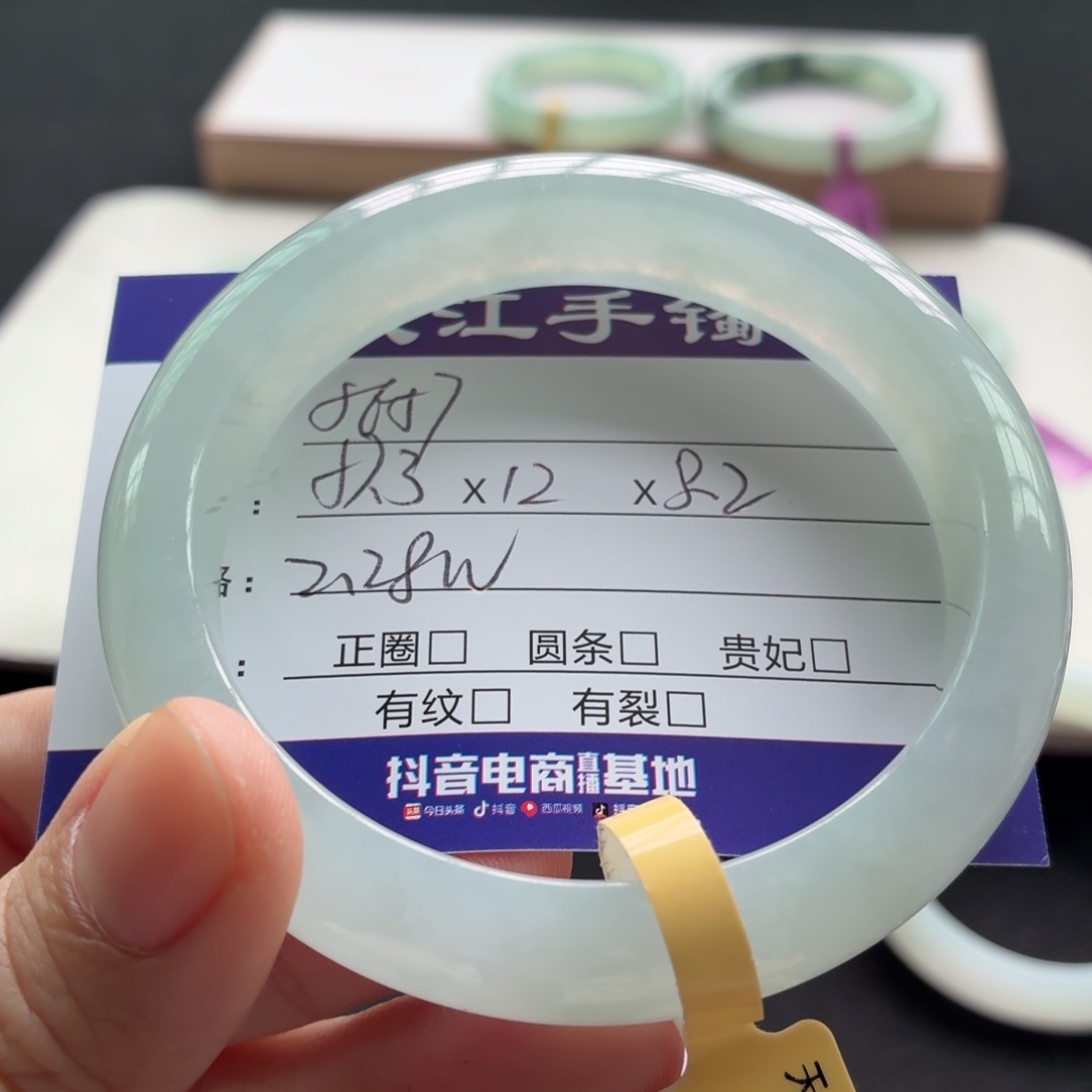 未镶嵌手镯翡翠谭*翡翠