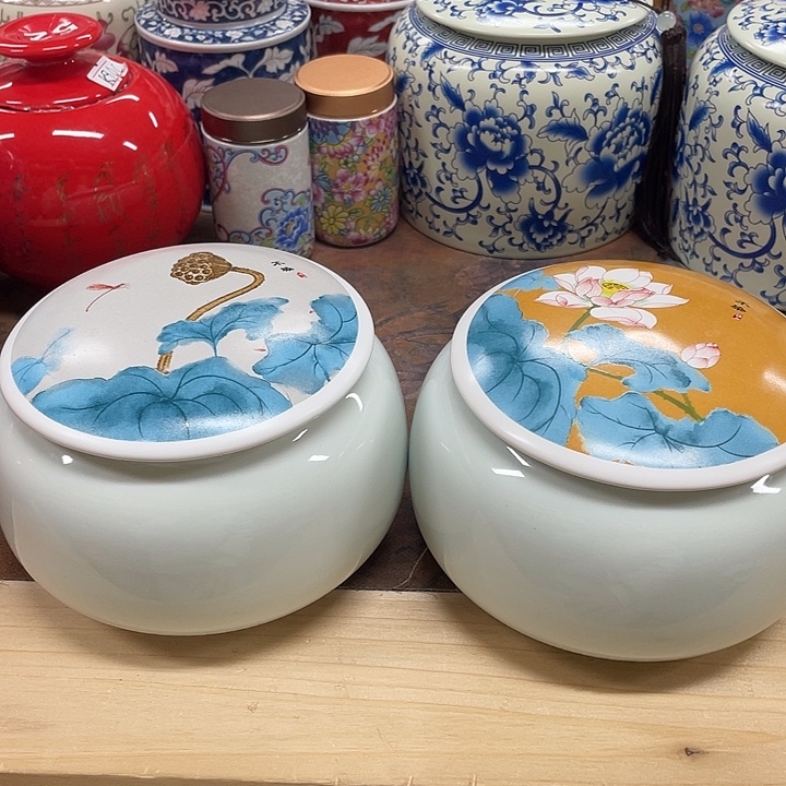 陶瓷罐茶叶罐密封罐储物罐