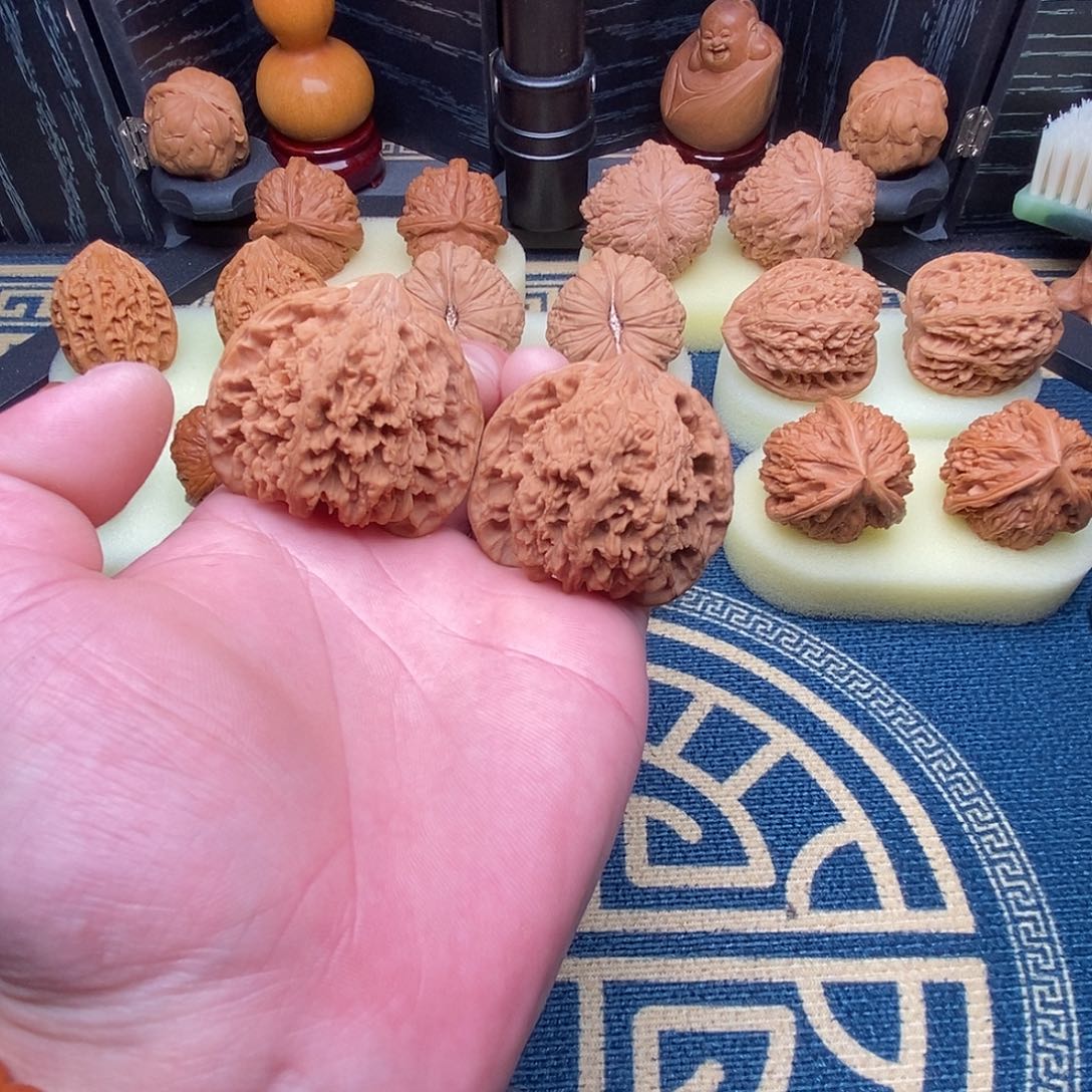 吊坠文玩核桃满天星46尺