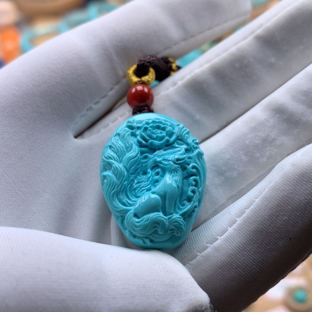 绿松石珠宝奇石未镶嵌