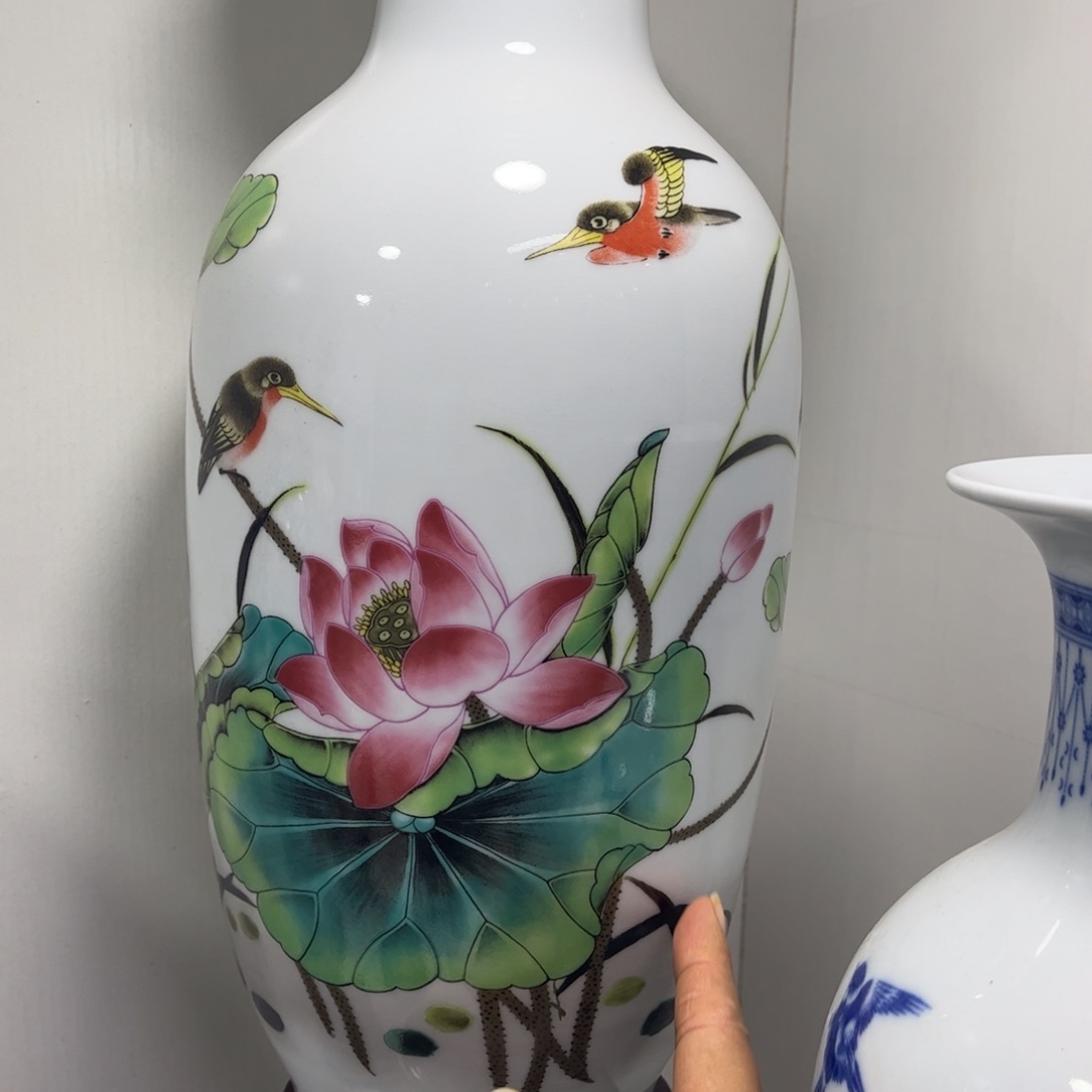 景德镇陶瓷花瓶摆件