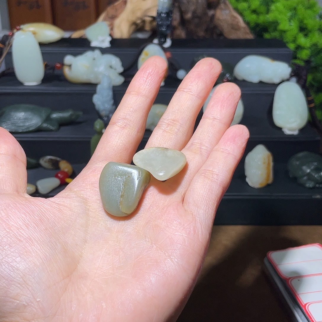 他***️颈饰未镶嵌和田玉（白玉）