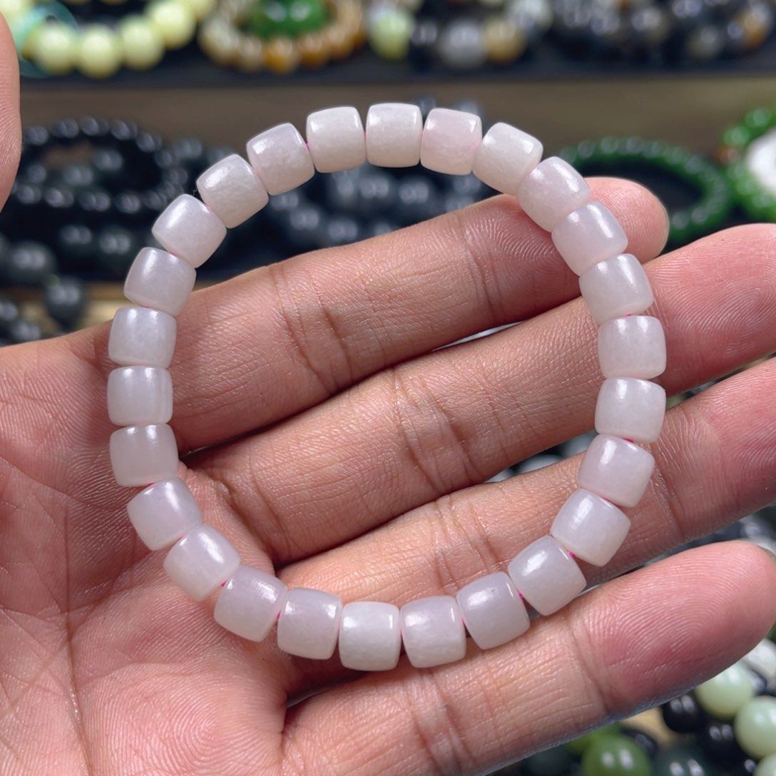 和田玉手串未镶嵌