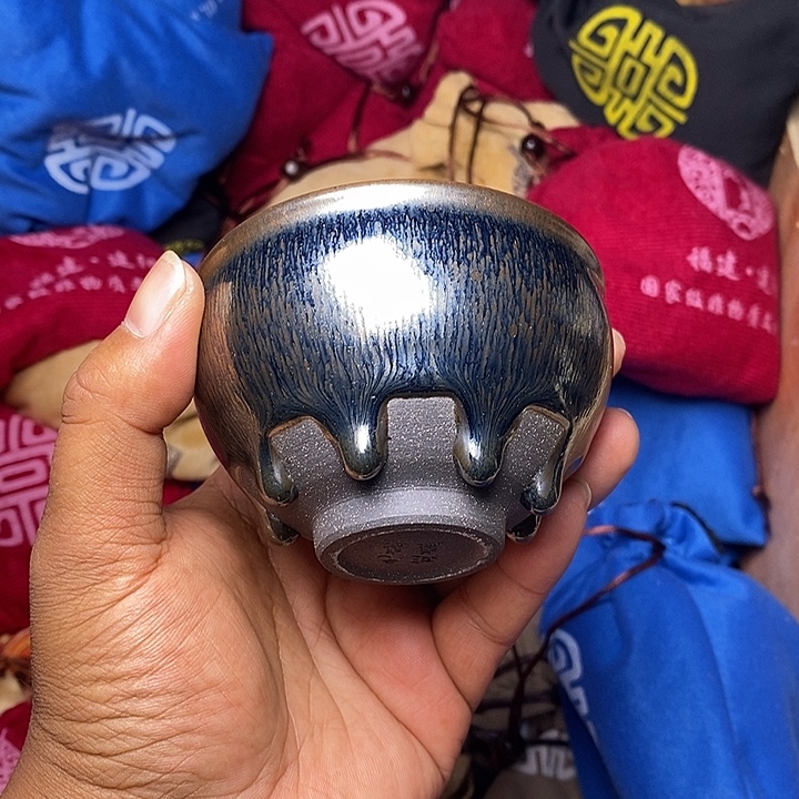 茶盏建盏喝茶主人杯茶杯