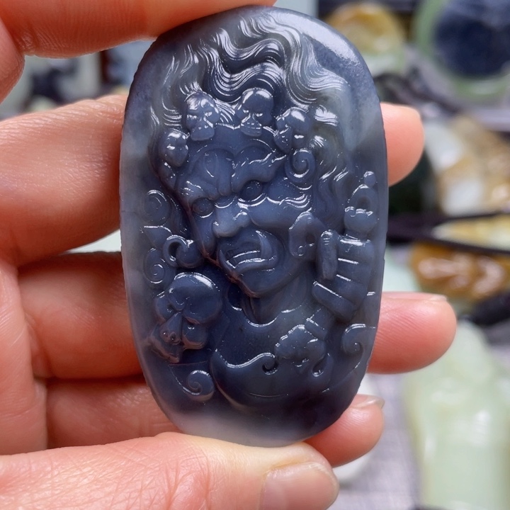 和田玉挂件未镶嵌