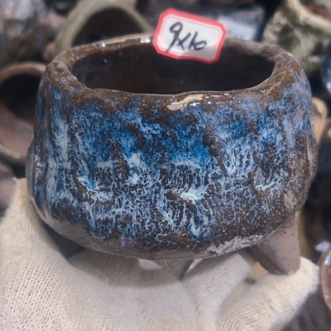 红陶粗陶花盆手工