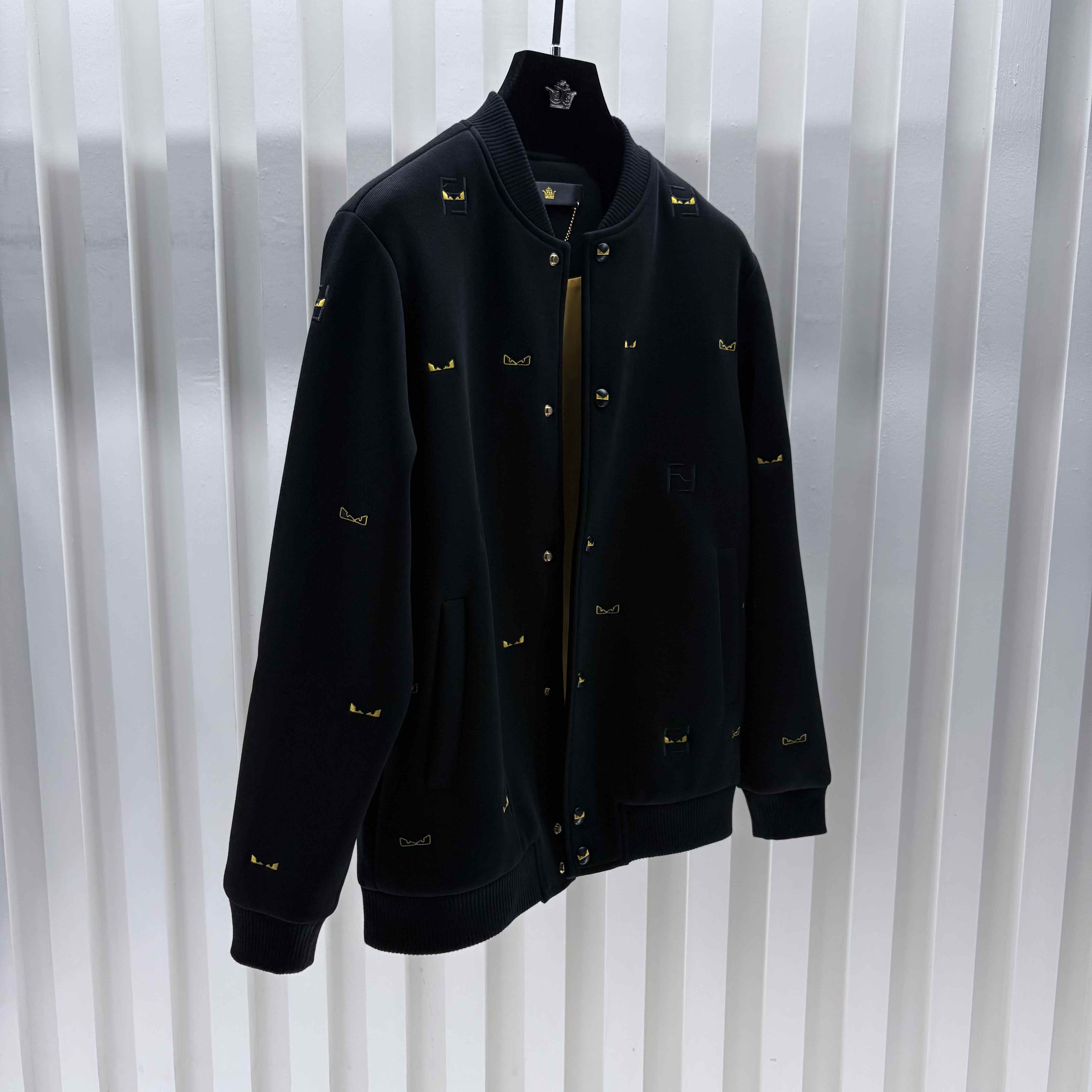 NK【焱焱专属】2025春新品 高级感重工刺绣棒球服外套25010