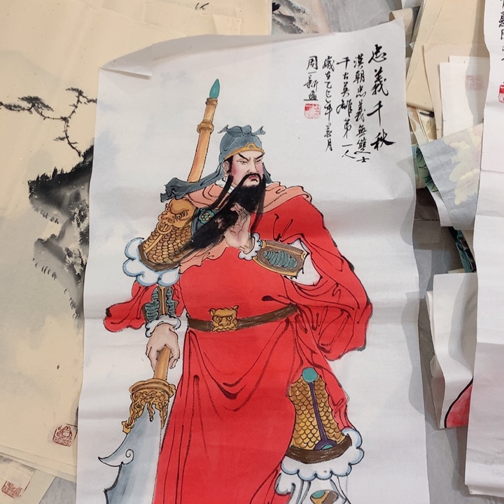 国画纸本艺术作品欣赏
