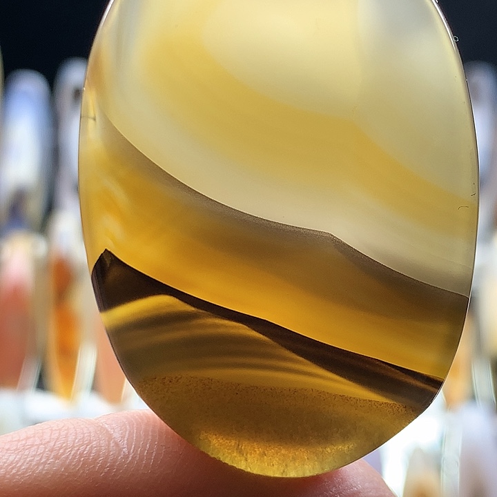 玛瑙/玉髓颈饰未镶嵌020