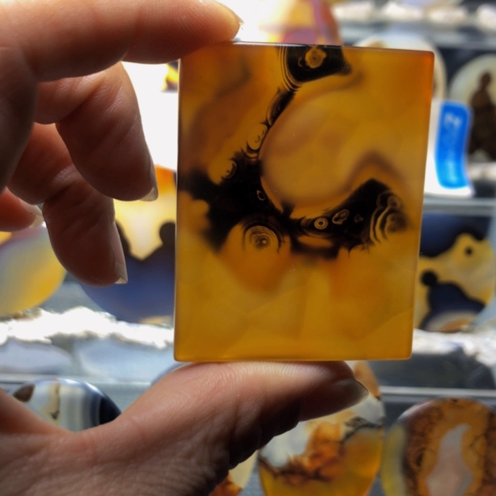 合金玛瑙/玉髓珠宝奇石55