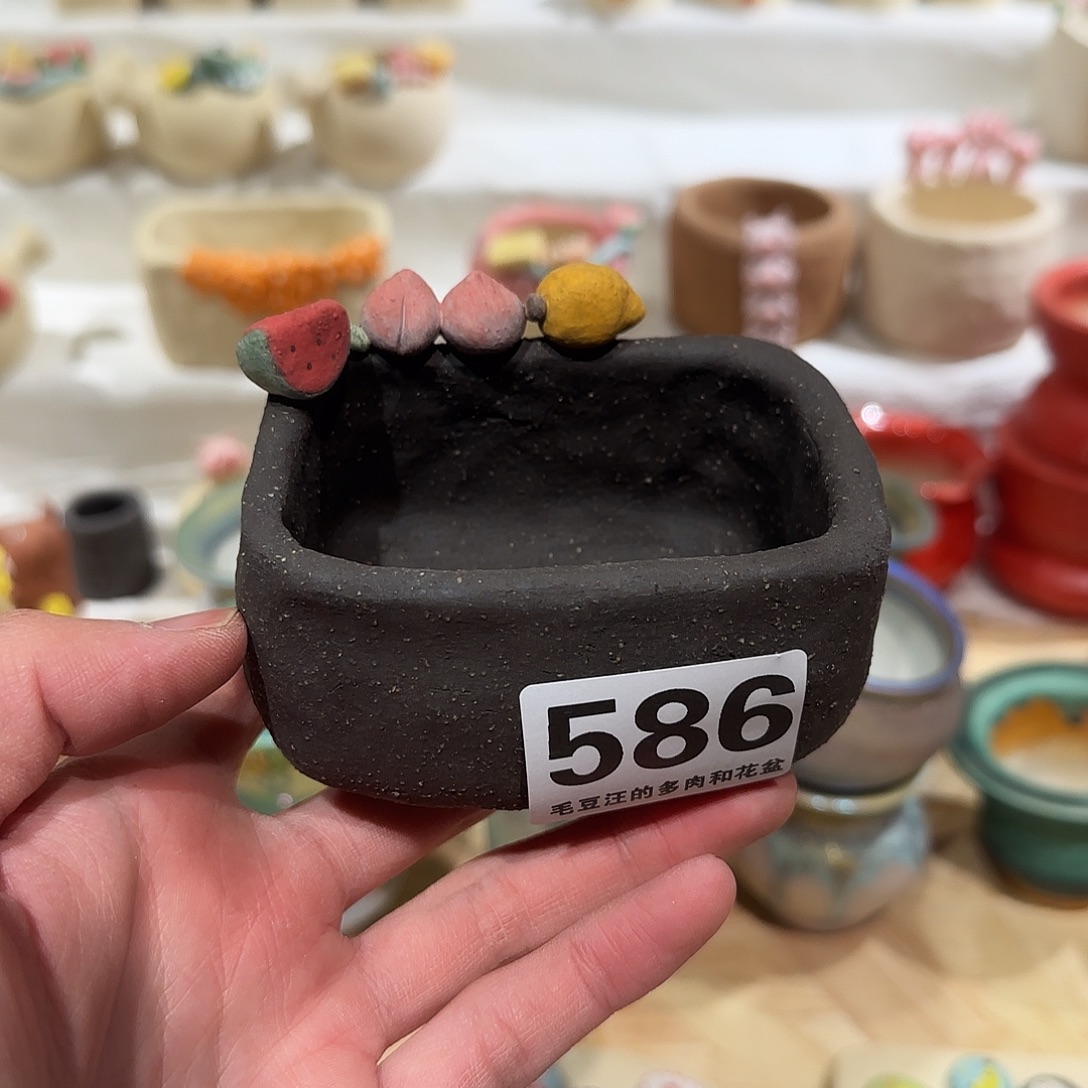 早***睡586！福利特惠手捏花盆 