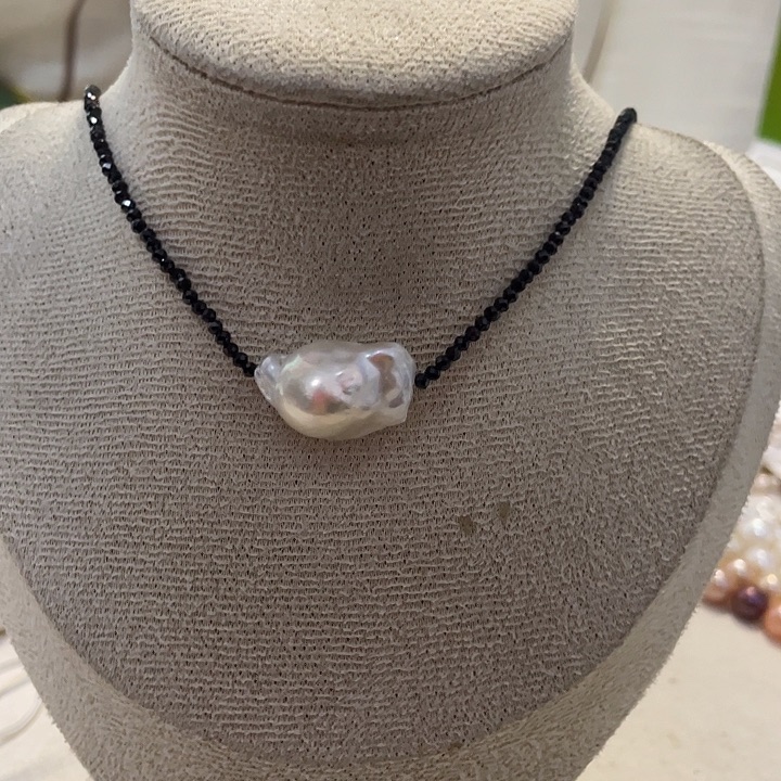 淡水珍珠项链未镶嵌