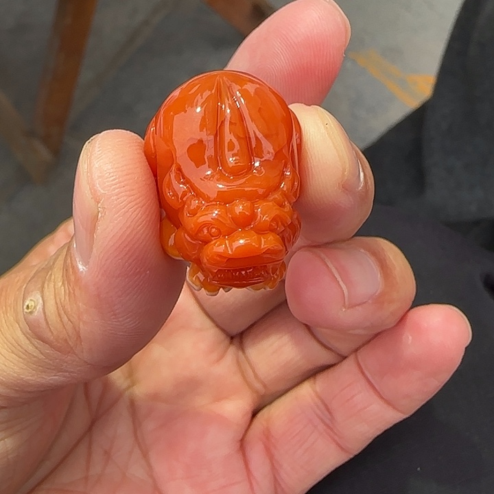 南红玛瑙未镶嵌颈饰