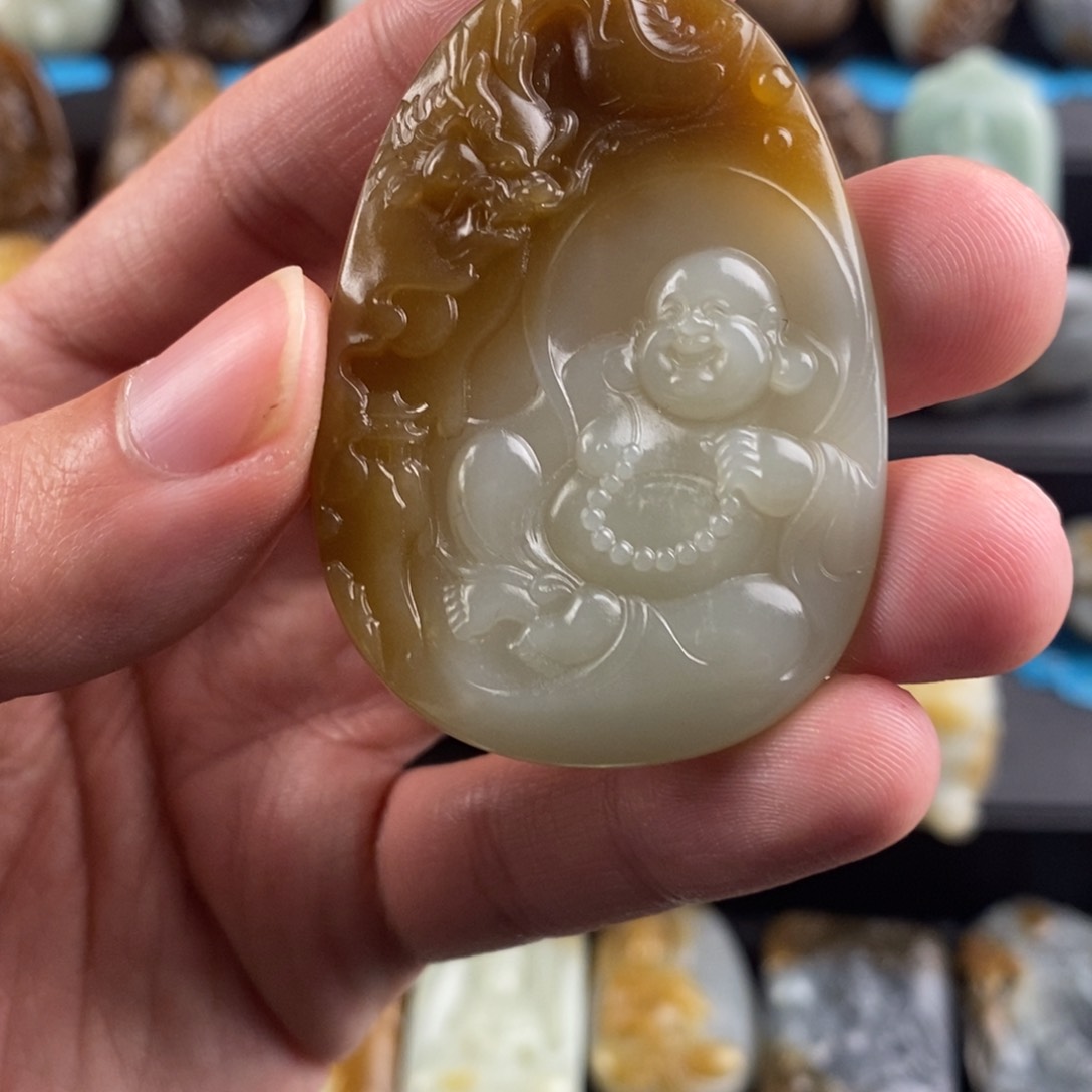 和田玉挂件未镶嵌