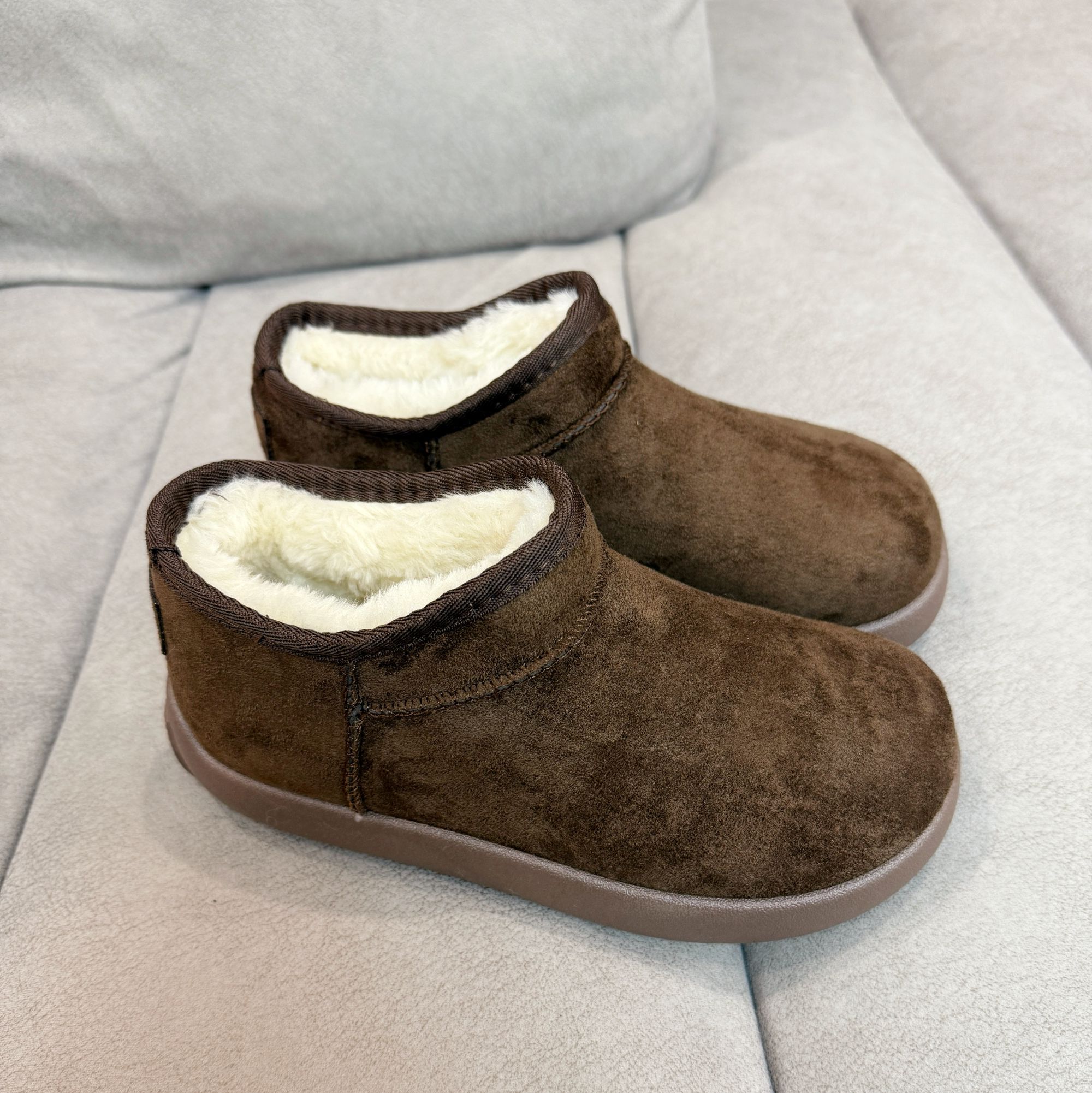 【兰菲娅】冬季加绒加厚保暖防滑博肯棉鞋雪地靴 11359