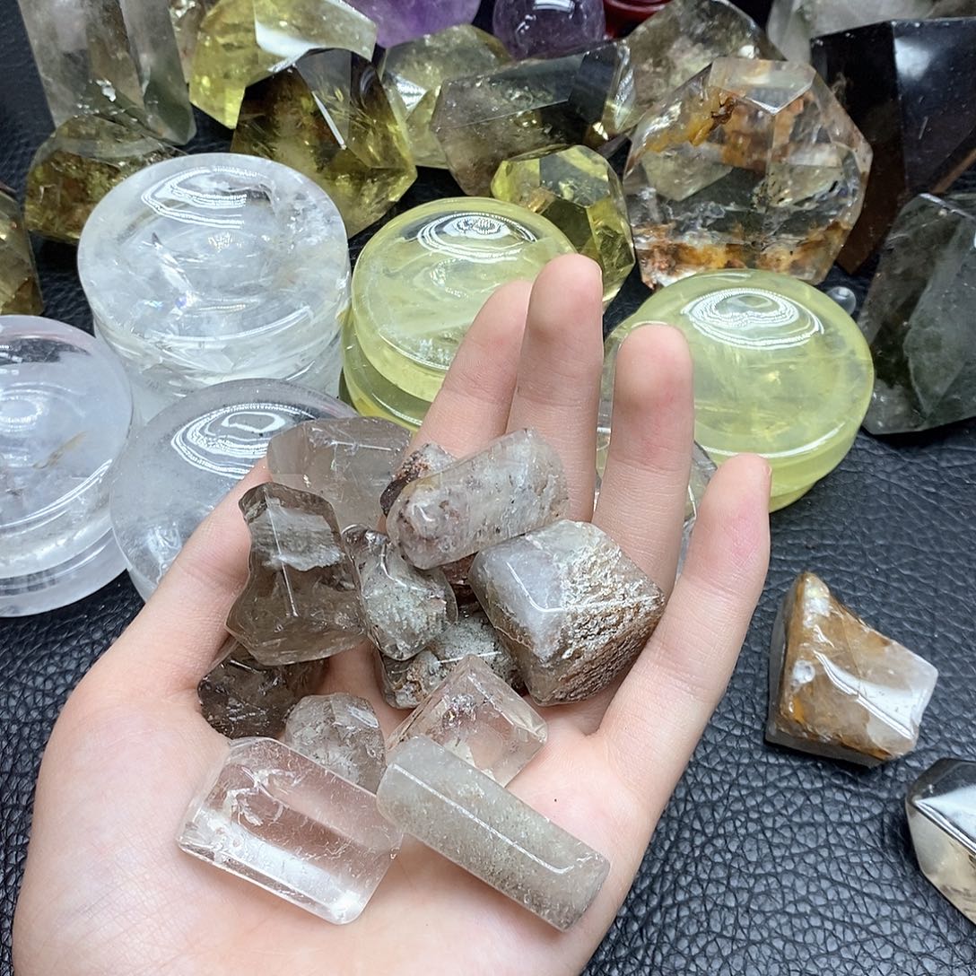 未镶嵌珠宝半成品水晶473水晶石