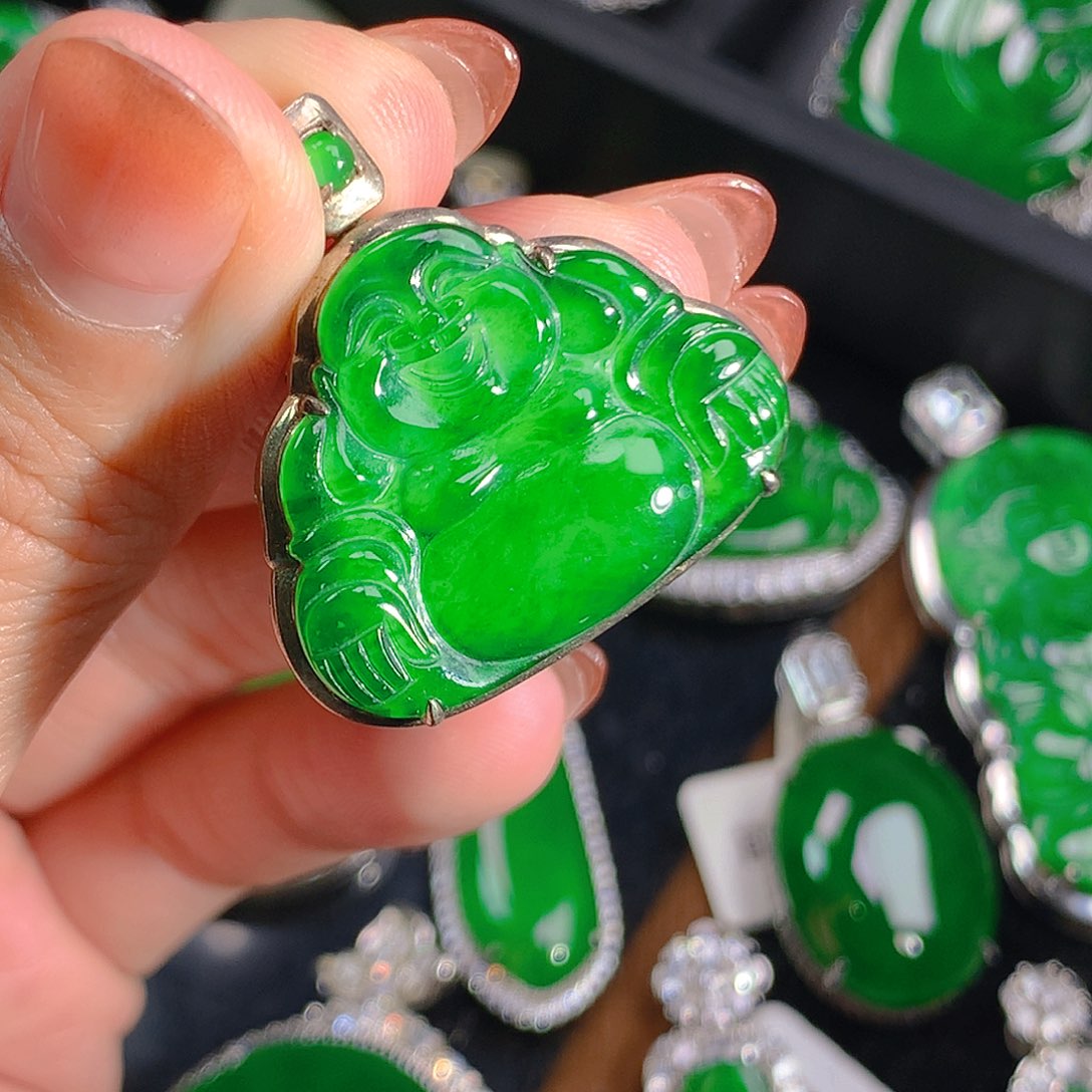 翡翠吊坠(不含链)未镶嵌