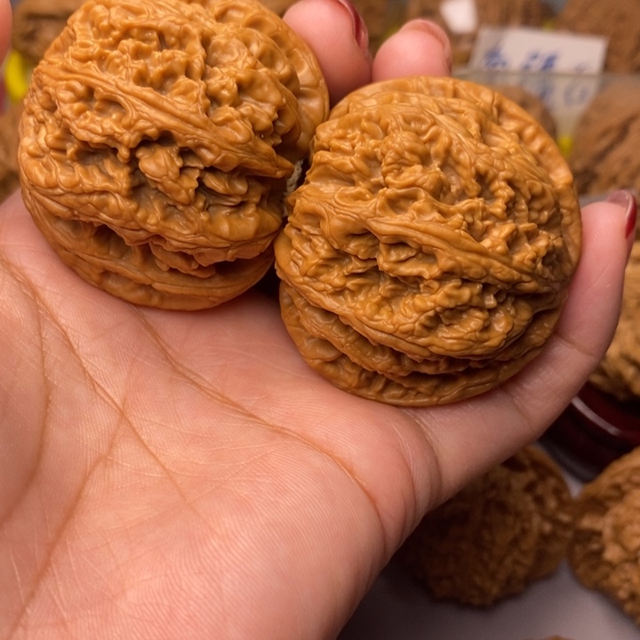 文玩核桃把件47大粗筋