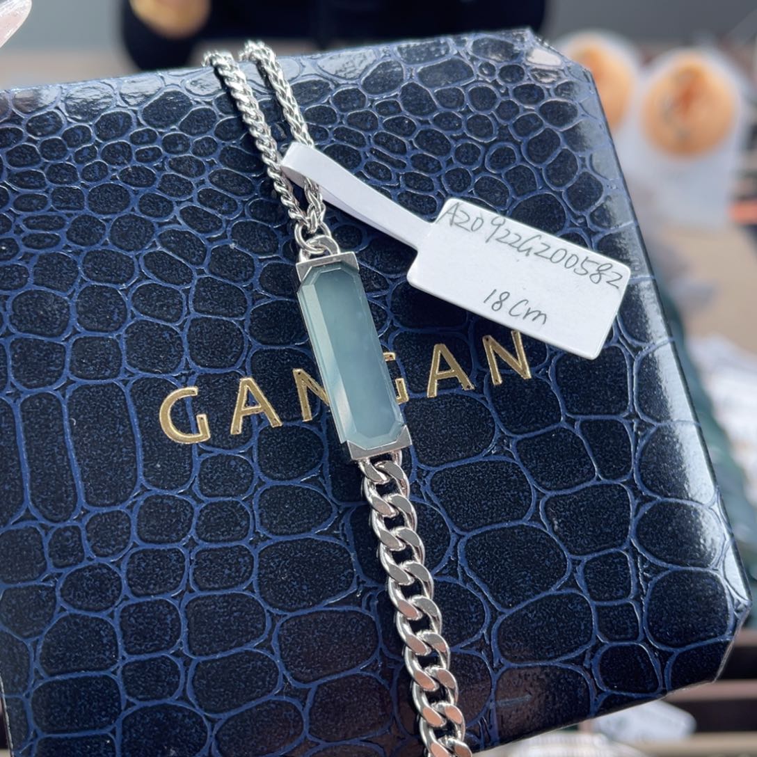 翡翠未镶嵌手镯手链18