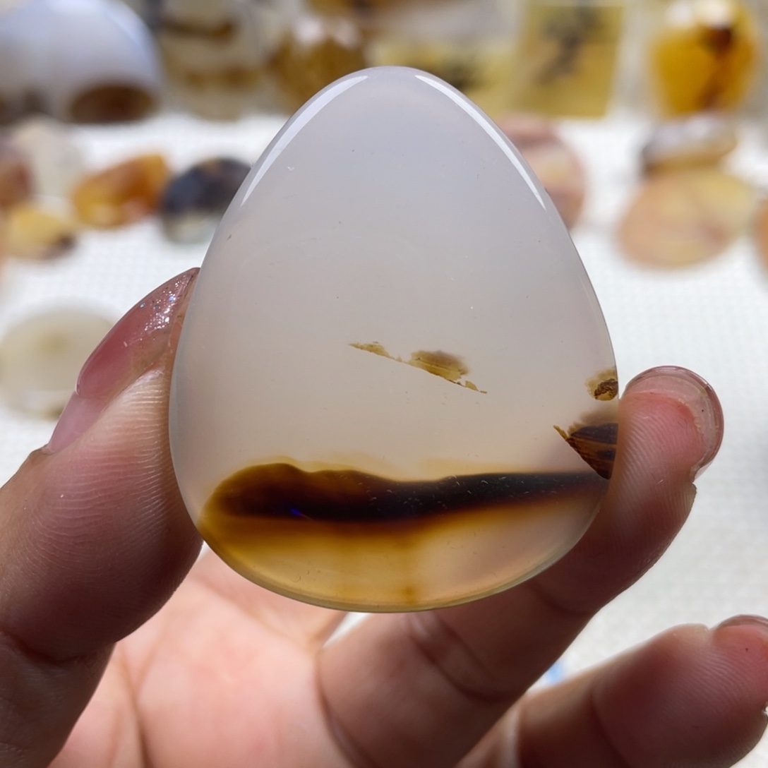 玛瑙/玉髓未镶嵌颈饰