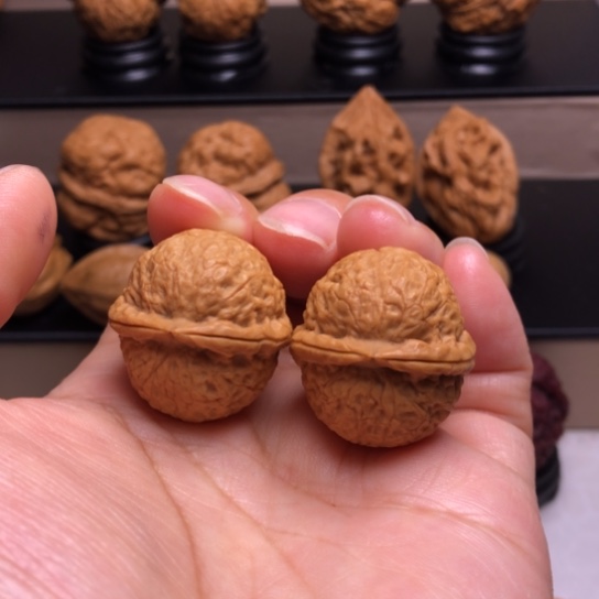 文玩核桃把件福星小铁锤14