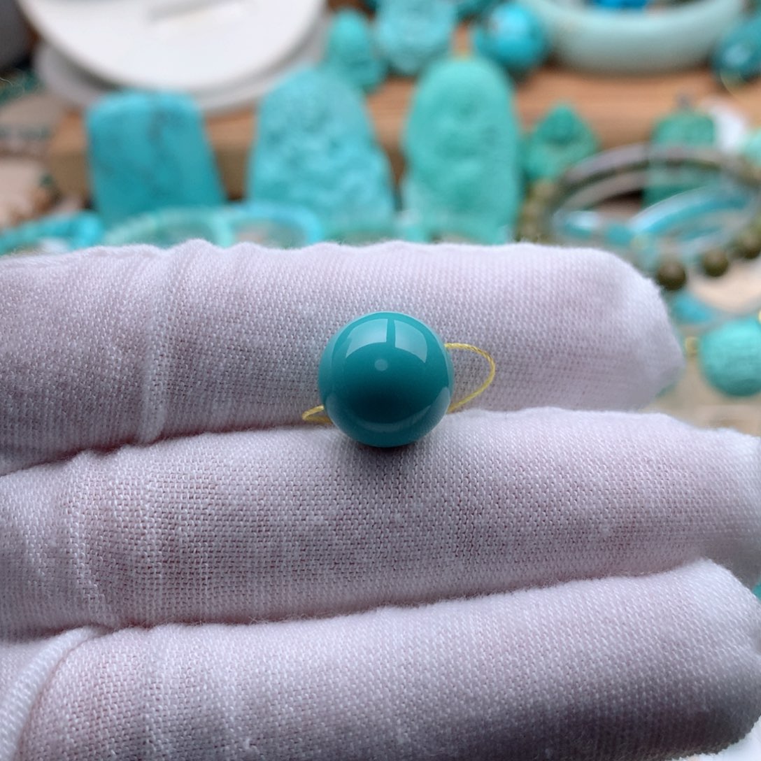 绿松石珠宝奇石未镶嵌