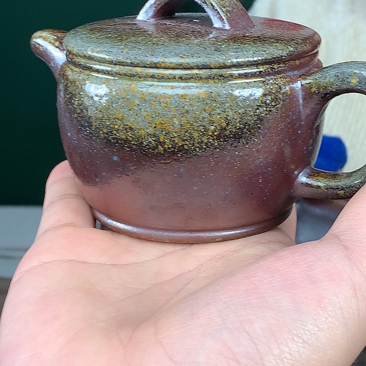 紫砂柴烧纯自然柴烧