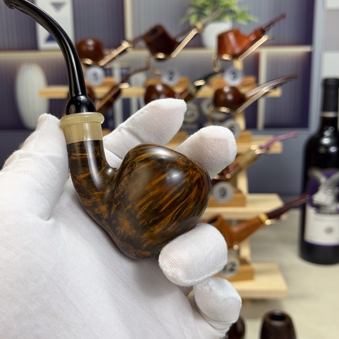 阿***哥石楠木手工斗烟斗