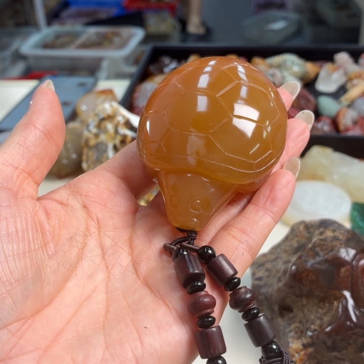 玛瑙/玉髓吊坠(不含链)未镶嵌