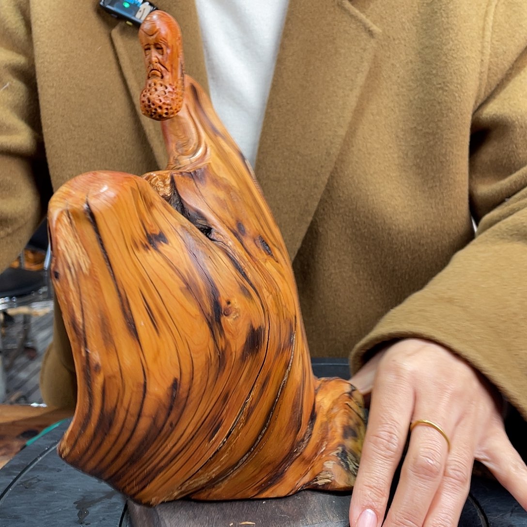 柏木（崖柏）随型艺术根雕