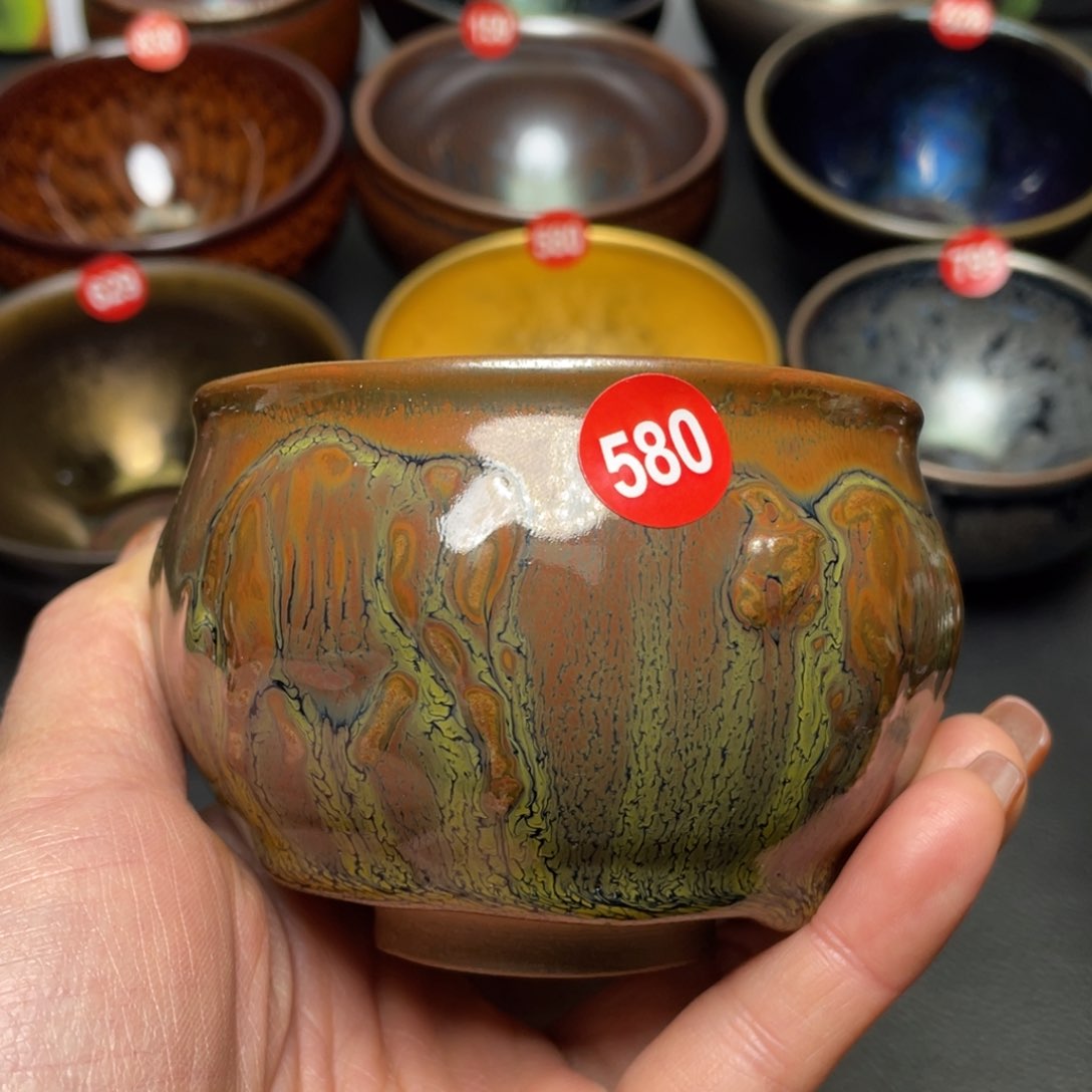 茶盏580 建盏茶杯茶盏