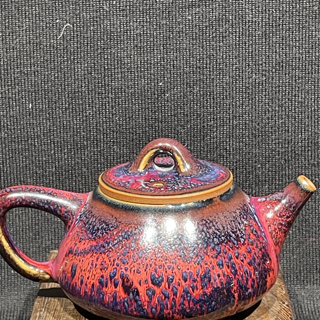 中国神垕钧瓷刘克手工茶壶