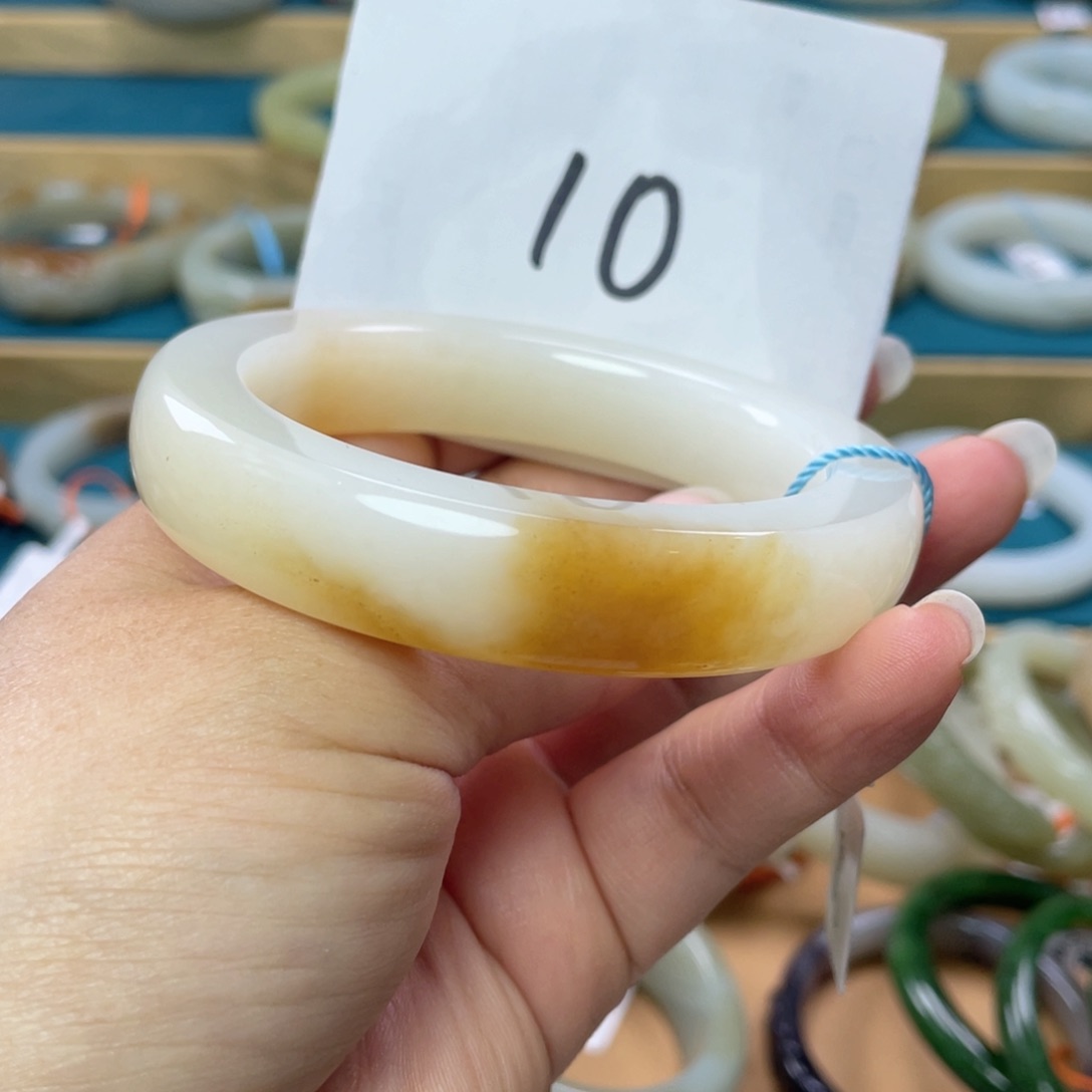 未镶嵌手镯和田玉圈口58