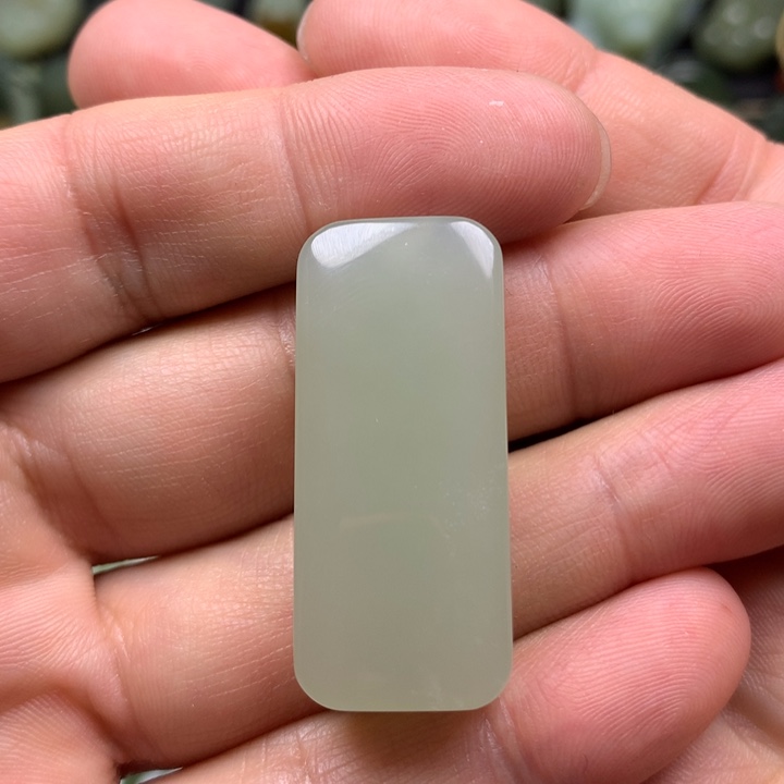 和田玉挂件未镶嵌弹**谭