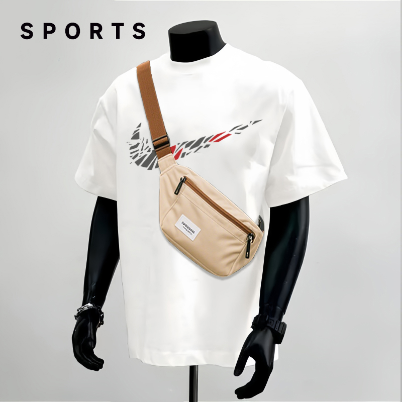 奥莱清仓【一折专区】纯棉T恤休闲印花男款圆领情侣夏季同款短袖W26