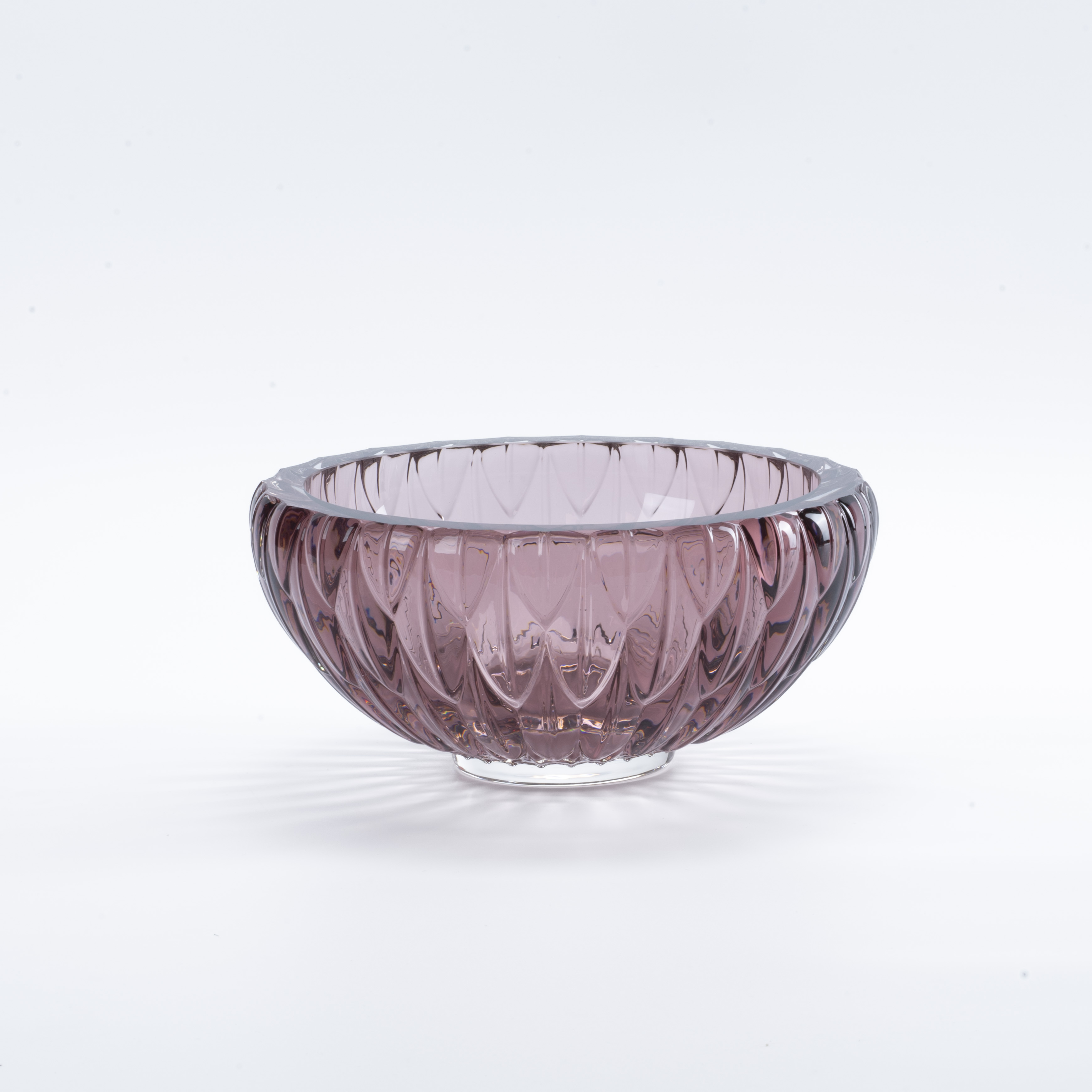 意中家美学【粉晶瓣碗】耐热纯色碗创意时尚茶几干果盘AJ1011303