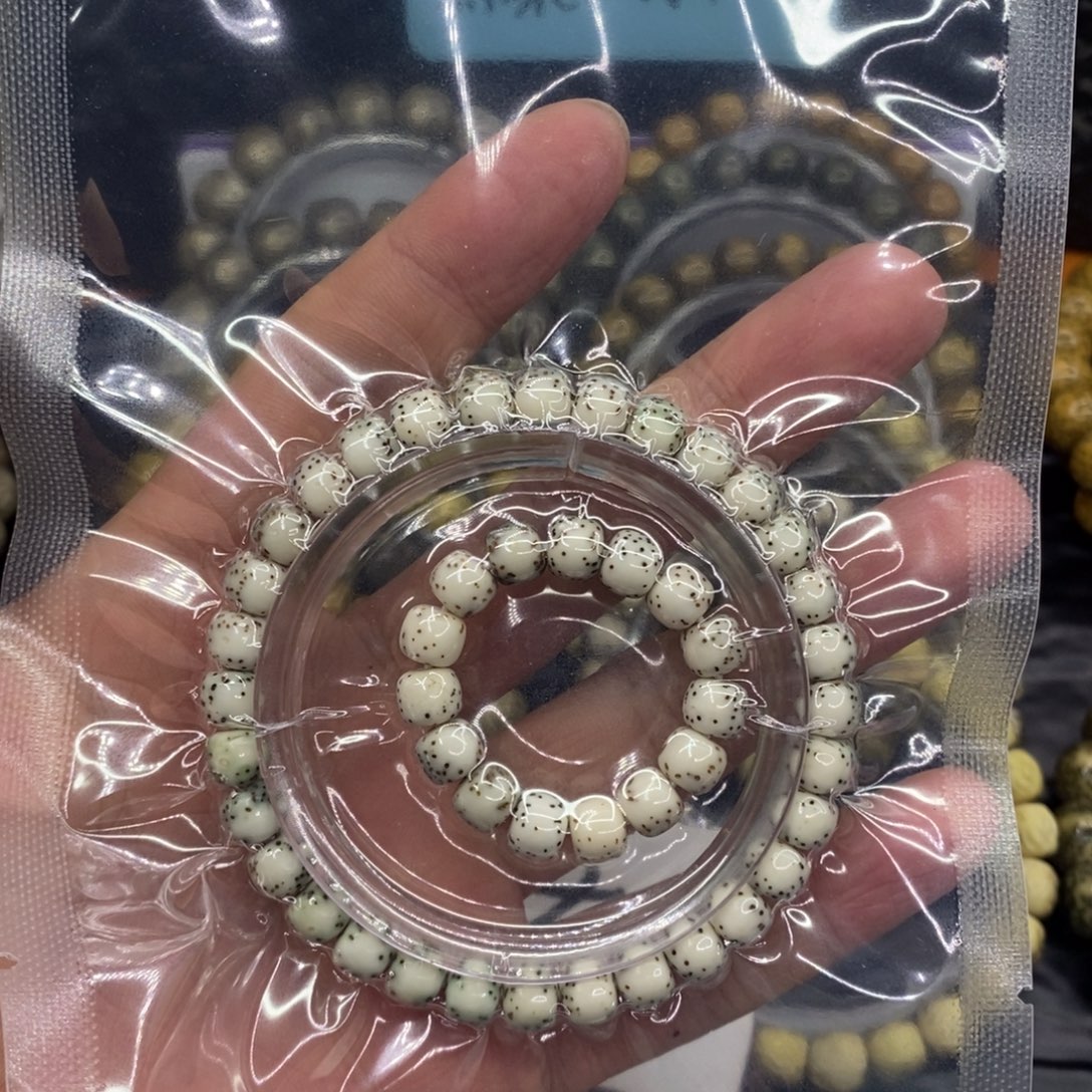 手串星月菩提76通体小冰糖