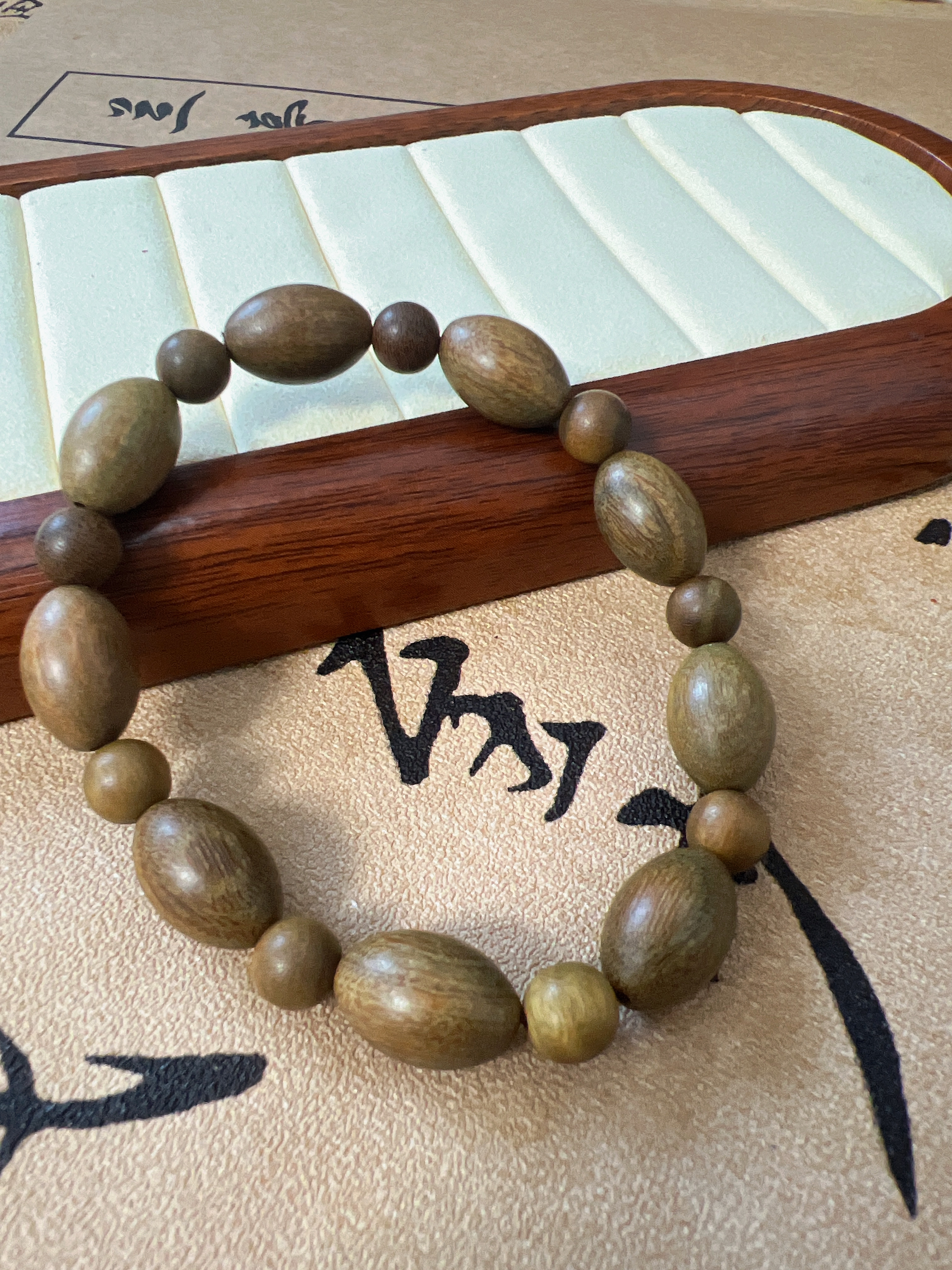 【木木甄选】绿檀枣珠手串（多样性发货发一件）YH0051无礼盒