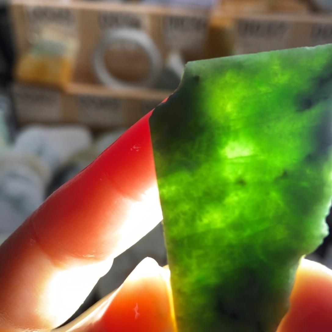 翡翠未镶嵌颈饰天然翡翠