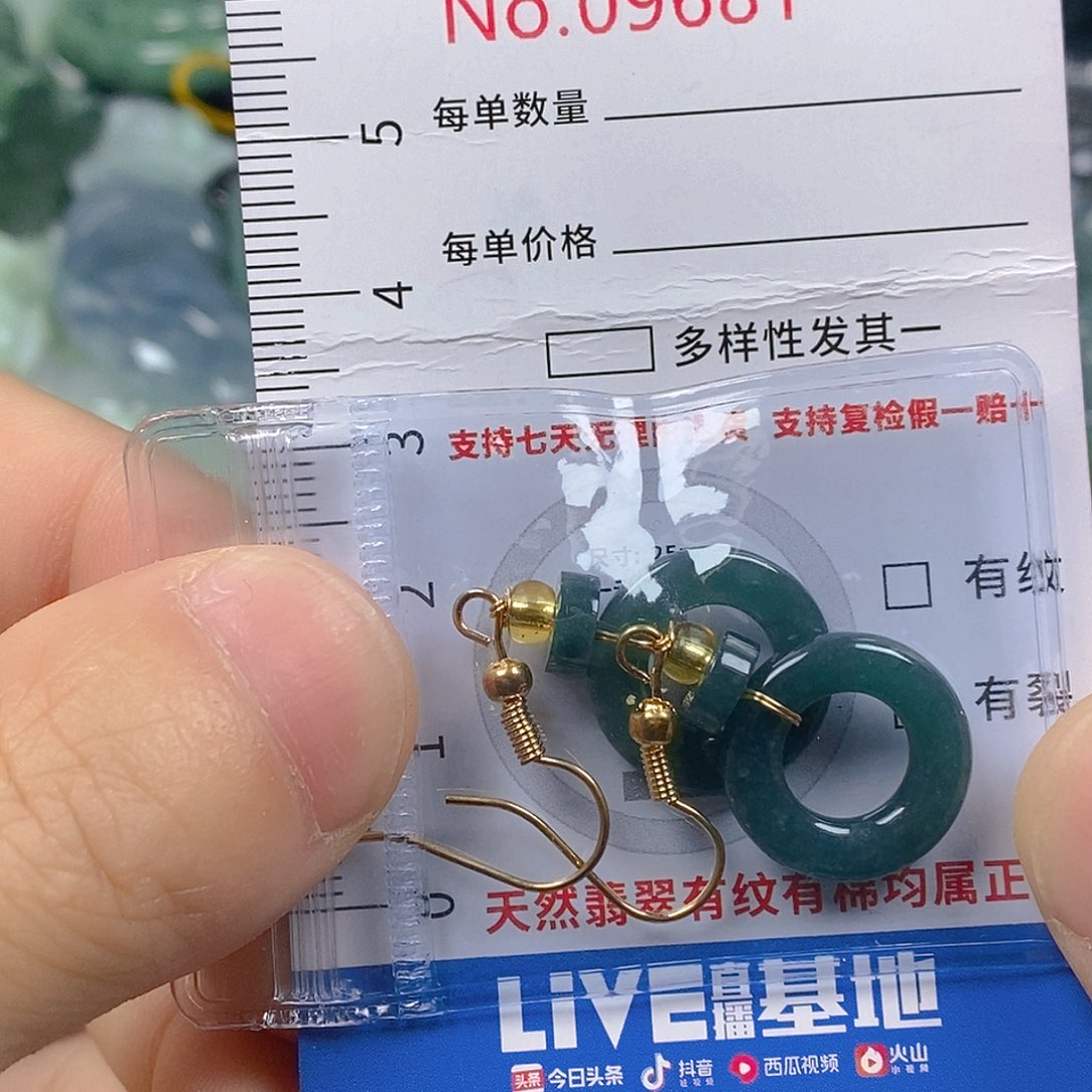 翡翠颈饰未镶嵌天然翡翠