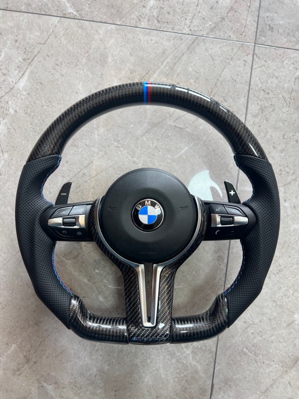 宝马碳纤维M方向盘原厂气囊