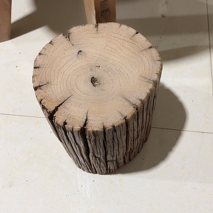 菜***I风化木墩子打磨抛光