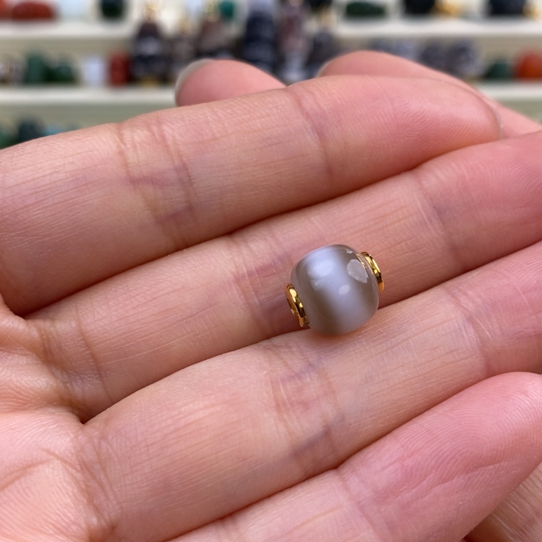 玛瑙/玉髓颈饰18K金镶嵌