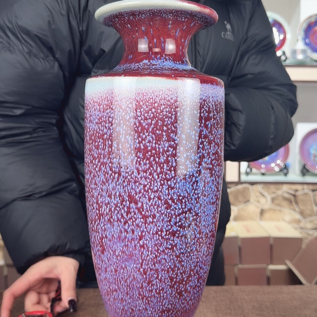 瓷片少年渡钧 钧瓷收藏品