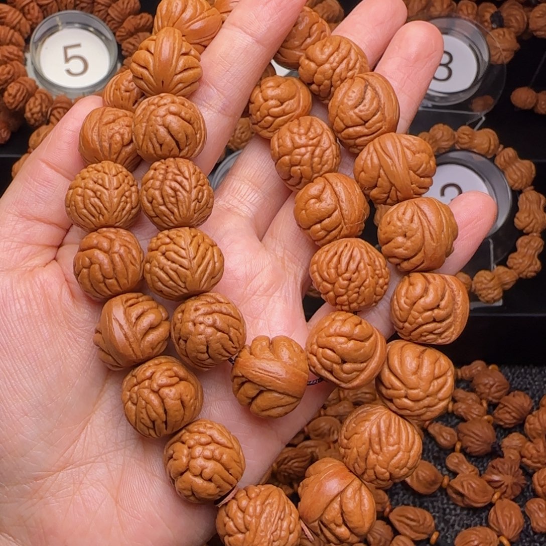 海****手串桃核秦岭疙瘩龙