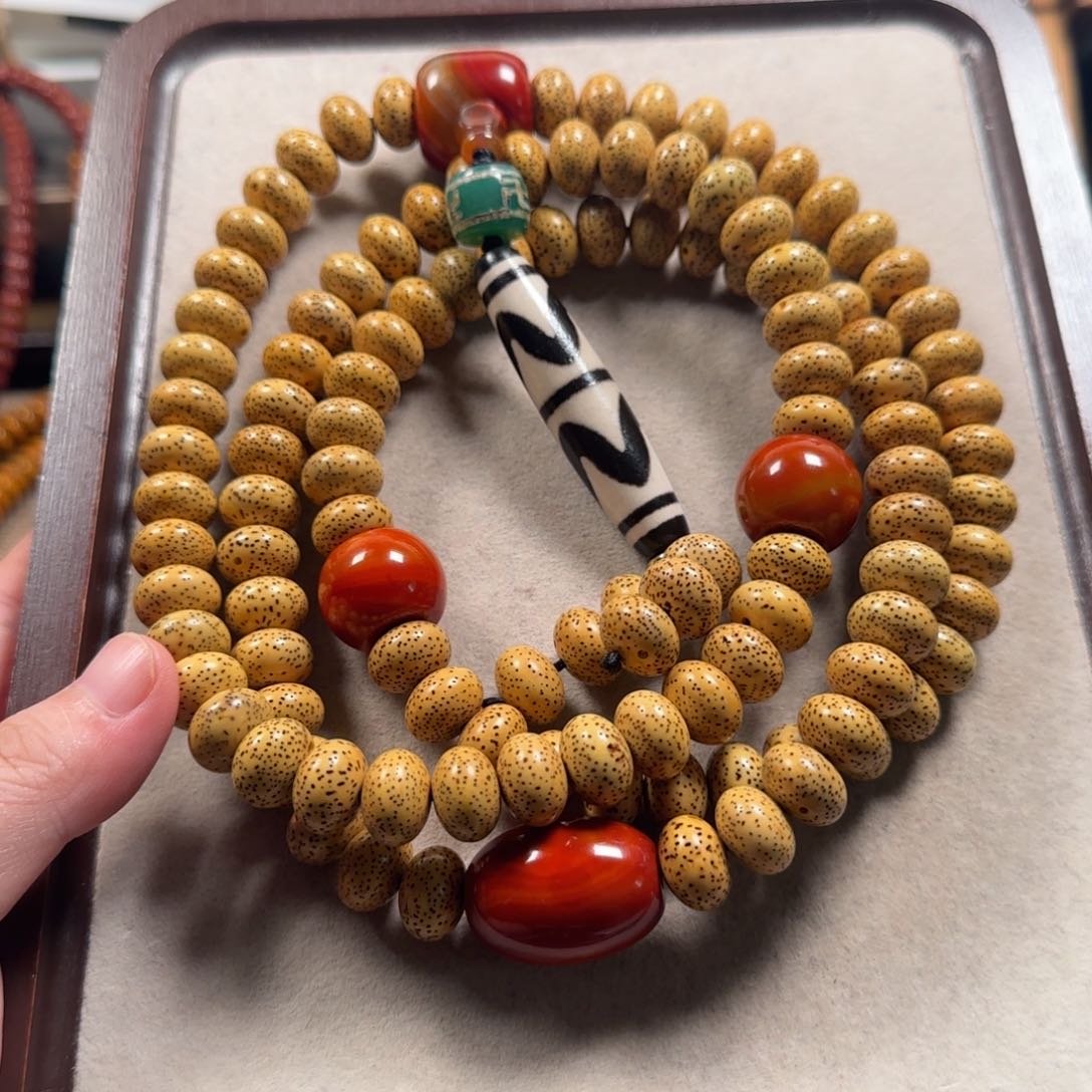 菩提把件星月菩提