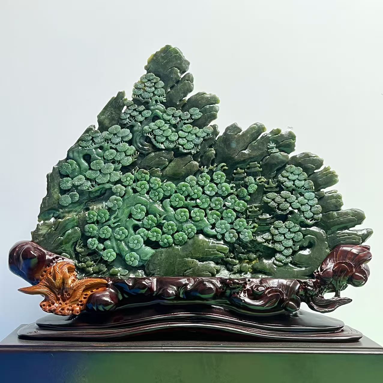 A1031 和田玉摆件 ZC347802