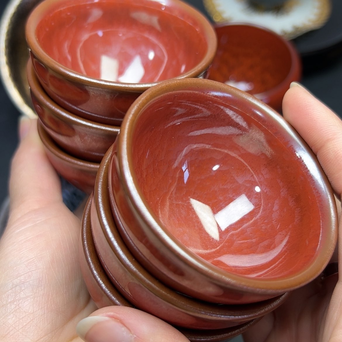 【闪购商品】茶盏建窑建盏主人杯