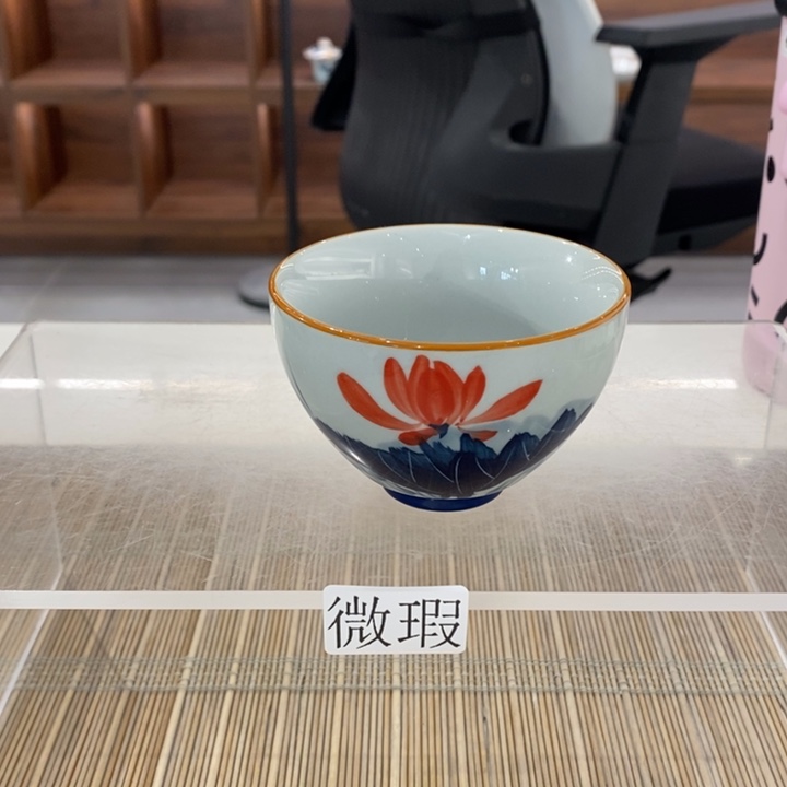 釉下老陶泥手工绘制