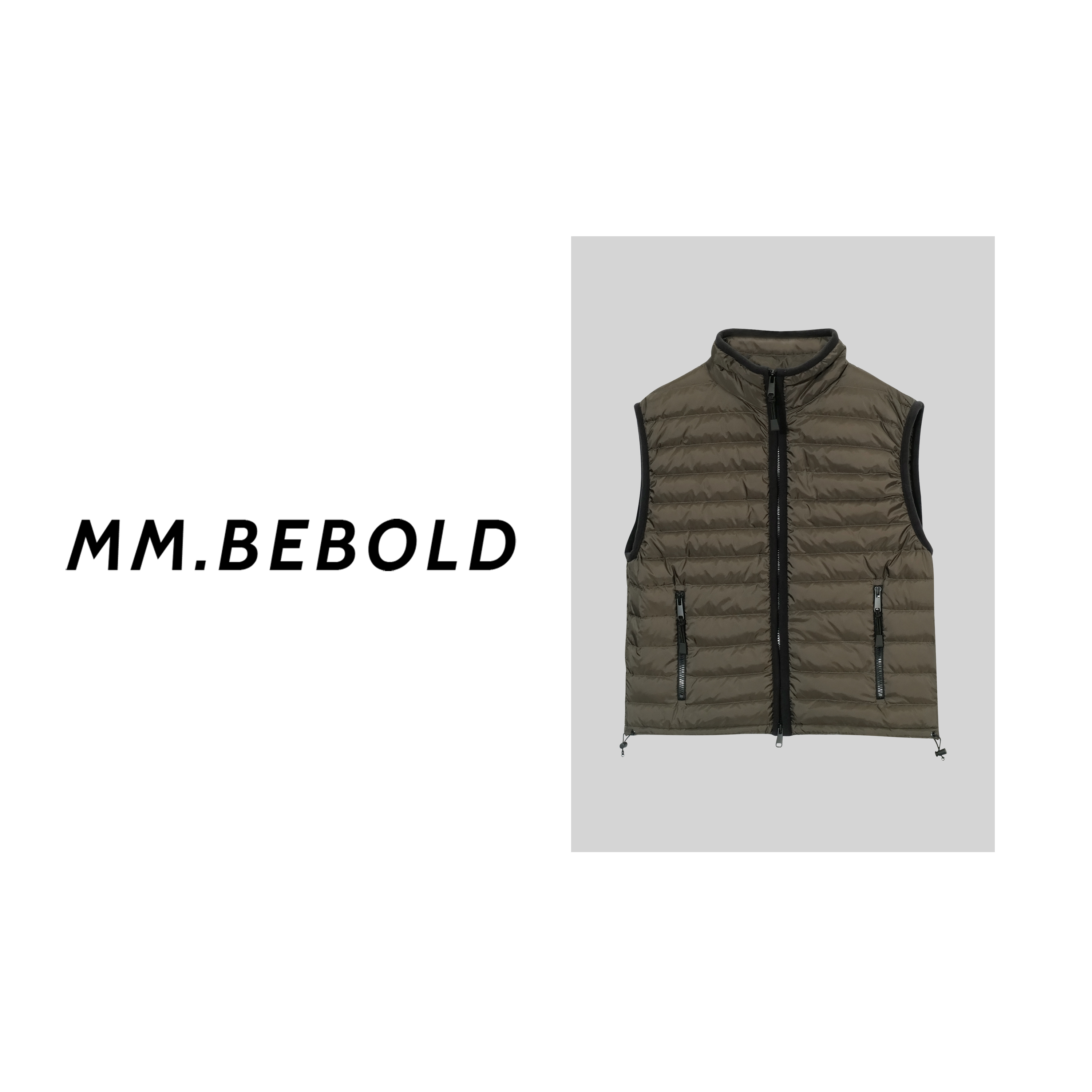 【妙姐精选】鹭羽 立领羽绒马夹MCF635-1